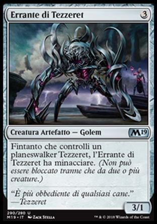 Errante di Tezzeret  M19 290-Wizard of the Coast- nuvolosofumetti.
