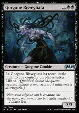 Gorgone Risvegliata  M19 292-Wizard of the Coast- nuvolosofumetti.