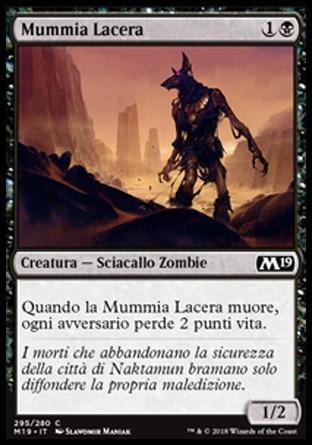 Mummia Lacera  M19 295-Wizard of the Coast- nuvolosofumetti.