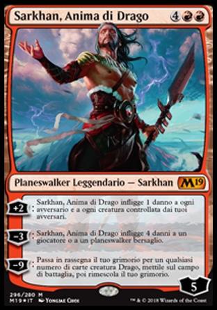 Sarkhan, Anima di Drago  M19 296-Wizard of the Coast- nuvolosofumetti.