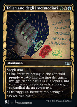 TALISMANO DEGLI INTERMEDIARI EXTRA  Strade di nuova capenna 298