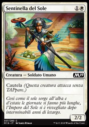Sentinella del Sole  M19 307-Wizard of the Coast- nuvolosofumetti.