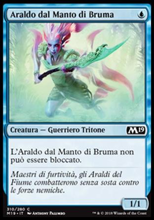 Araldo dal Manto di Bruma  M19 310-Wizard of the Coast- nuvolosofumetti.