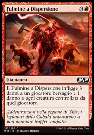 Fulmine a Dispersione  M19 313-Wizard of the Coast- nuvolosofumetti.