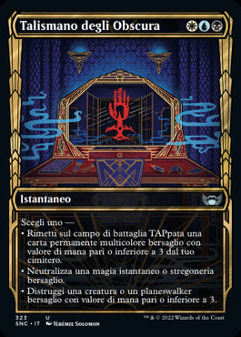 TALISMANO DEGLI OBSCURA EXTRA  Strade di nuova capenna 323