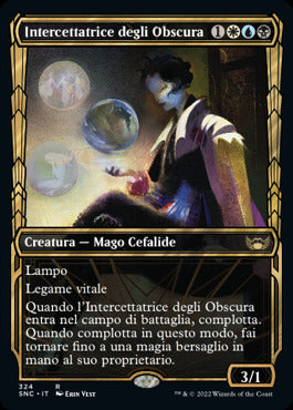 INTERCETTATRICE DEGLI OBSCURA EXTRA  Strade di nuova capenna 324