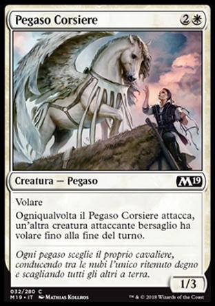 Pegaso Corsiere  M19 32-Wizard of the Coast- nuvolosofumetti.