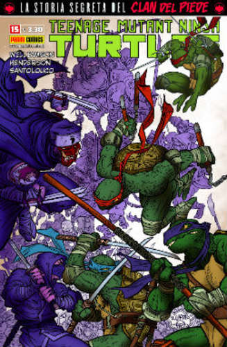 Teenage mutant Ninja Turtles 16-PANINI COMICS- nuvolosofumetti.