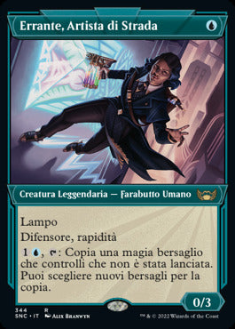 ERRANTE, ARTISTA DI STRADA EXTRA  Strade di nuova capenna 344