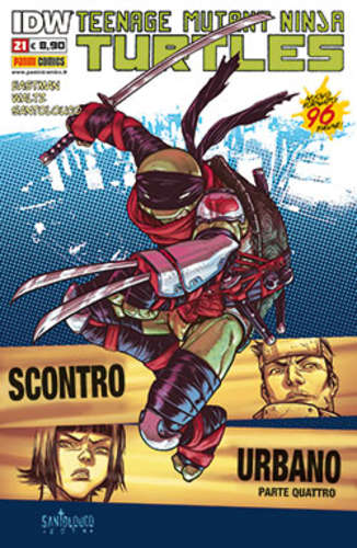 Teenage mutant Ninja Turtles 21, PANINI COMICS, nuvolosofumetti,