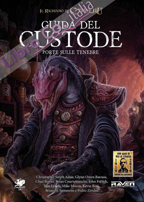 Guida del custode. Porte sulle tenebre. Il richiamo di Cthulhu, RAVEN DISTRIBUTION, nuvolosofumetti,