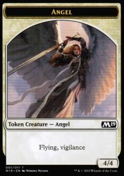 Angelo token  M19 317-Wizard of the Coast- nuvolosofumetti.