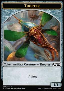 Tottero token  M19 330-Wizard of the Coast- nuvolosofumetti.