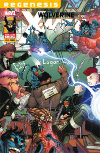 Wolverine e gli X-Men 4, PANINI COMICS, nuvolosofumetti,