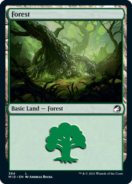 Innistrad caccia di mezzanotte 384 Foresta