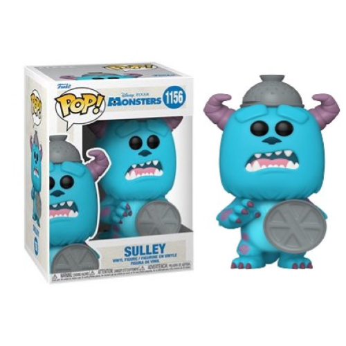 MONSTERS, INC. 20TH ANNIVERSARY POP! DISNEY VINYL FIGURE SULLEY WITH LID 1156