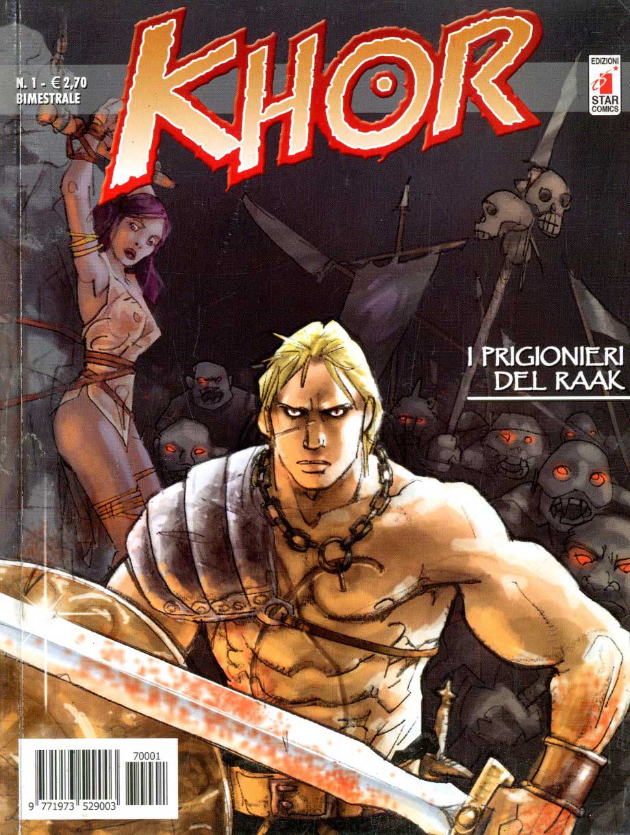 Khor dal n 1 al n 4 - edizioni Star Comics, COMPLETE E SEQUENZE, nuvolosofumetti,