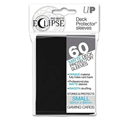 DECK PROTECTOR ECLIPSE BLACK SMALL-ULTRA PRO- nuvolosofumetti.
