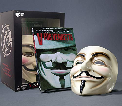 V for Vendetta Book & Mask Set (Inglese) Copertina flessibile