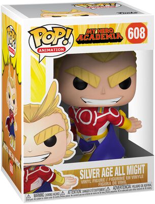 Pop! MY HERO ACADEMIA Silver Age all might # 608