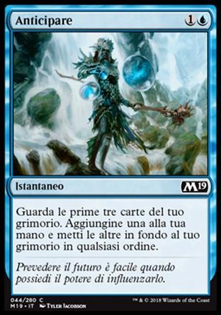 Anticipare  M19 44-Wizard of the Coast- nuvolosofumetti.