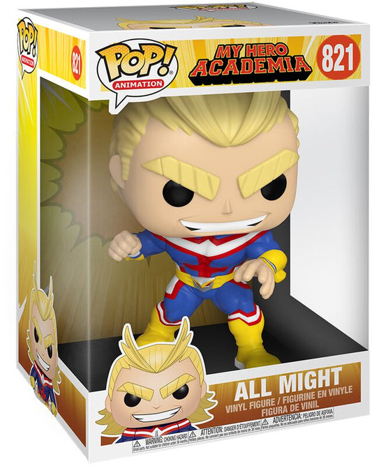 POP ANIMATION MY HERO ACADEMIA (2020) 10 INCH ALL MIGHT, FUNKO, nuvolosofumetti,