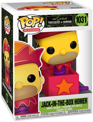 POP ANIMATION SIMPSONS (2020) HOMER JACK-IN-THE-BOX 1, FUNKO, nuvolosofumetti,