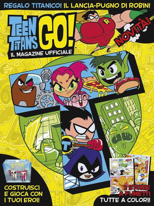 TEEN TITANS GO! Magazine 1, PANINI COMICS, nuvolosofumetti,