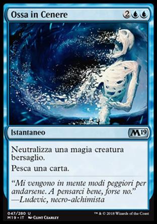 Ossa in Cenere  M19 47-Wizard of the Coast- nuvolosofumetti.