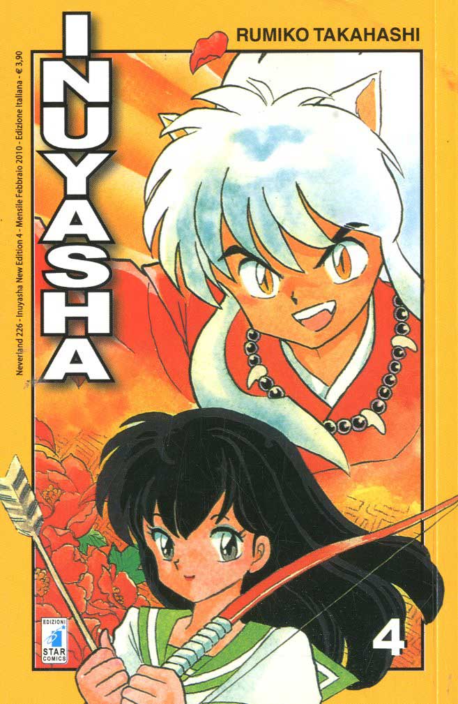 INUYASHA new edition 4, EDIZIONI STAR COMICS, nuvolosofumetti,