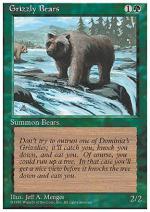 Orso Grizzly  QUARTA EDIZIONE 1352-Wizard of the Coast- nuvolosofumetti.
