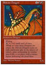 Drago di Shivan  QUARTA EDIZIONE 1271-Wizard of the Coast- nuvolosofumetti.