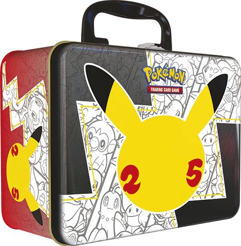 Pokemon - celebrations valigetta in metallo 25° anniversario