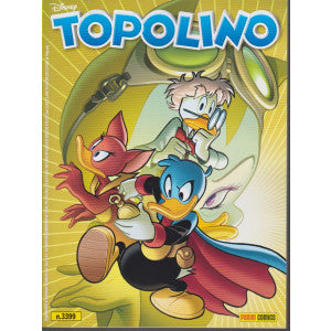 Topolino settimanale 3399, PANINI DISNEY, nuvolosofumetti,