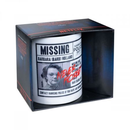 Stranger Things Tazza Missing Barb, Pyramid international, nuvolosofumetti,