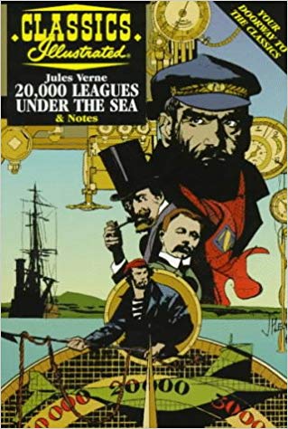 Classics Illustrated 20,000 LEAGUES UNDER THE SEA & notes