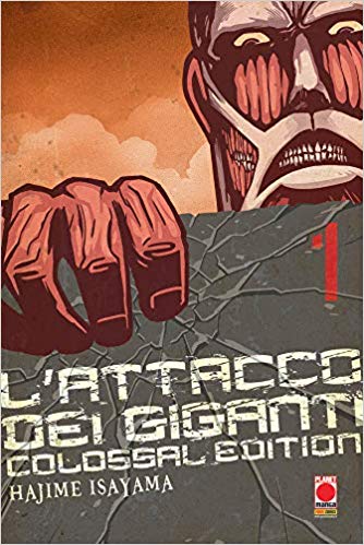L`attacco dei giganti colossal edition 1-PANINI COMICS- nuvolosofumetti.