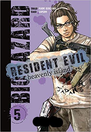 Resident Evil Heavenly island 5-PANINI COMICS- nuvolosofumetti.