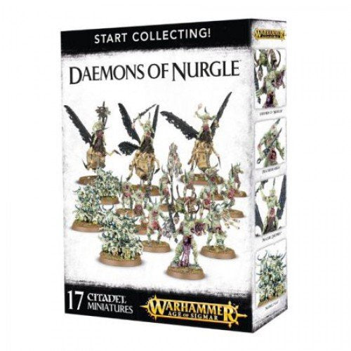 DAEMONS OF NURGLE START COLLECTING-GAMES WORKSHOP- nuvolosofumetti.
