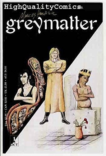Greymatter pack - Inc. # 1 to à6 +  #1 signed-Alaffinity Publications- nuvolosofumetti.