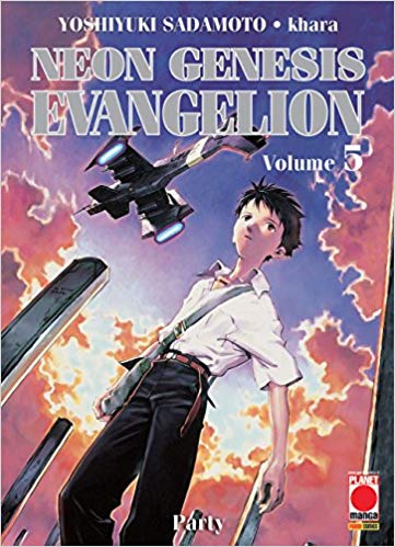 Neon Genesis Evangelion ristampa 5 5-PANINI COMICS- nuvolosofumetti.