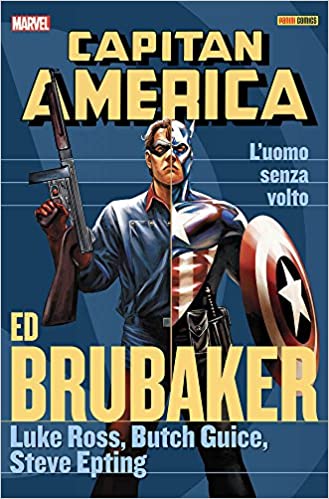 Capitan America Brubaker collection anniversary volume L`UOMO SENZA VOLTO 9