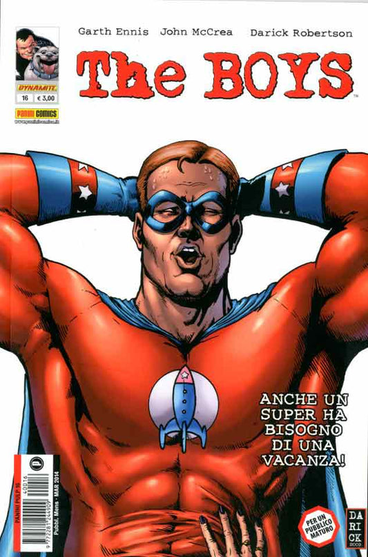 The Boys serie 16-PANINI COMICS- nuvolosofumetti.