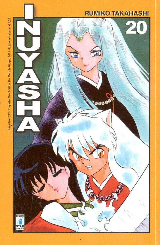 INUYASHA new edition 20, EDIZIONI STAR COMICS, nuvolosofumetti,