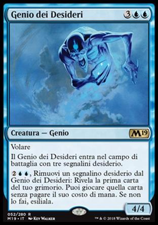 Genio dei Desideri  M19 52-Wizard of the Coast- nuvolosofumetti.
