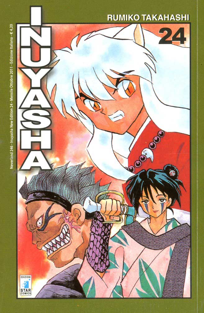 INUYASHA new edition 24, EDIZIONI STAR COMICS, nuvolosofumetti,