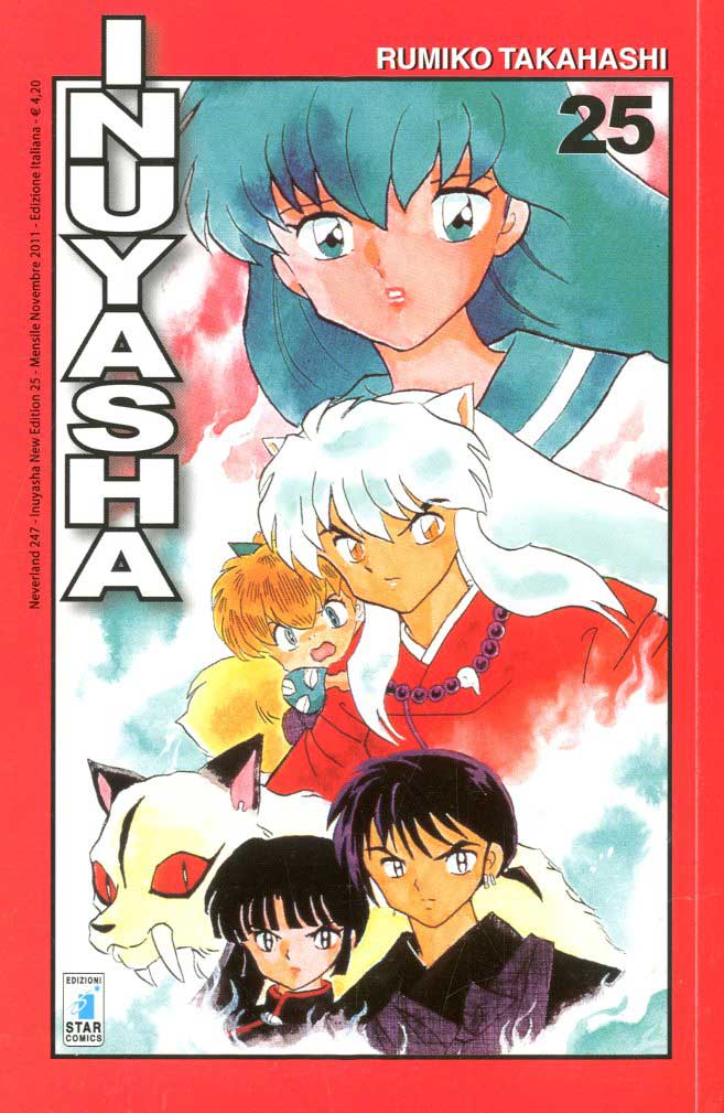 INUYASHA new edition 25, EDIZIONI STAR COMICS, nuvolosofumetti,
