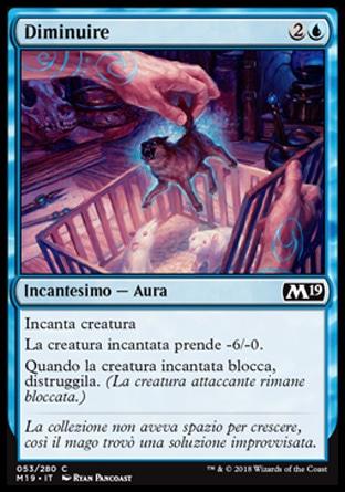 Diminuire  M19 53-Wizard of the Coast- nuvolosofumetti.