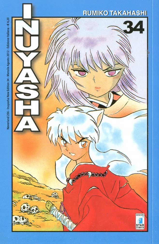 INUYASHA new edition 34, EDIZIONI STAR COMICS, nuvolosofumetti,