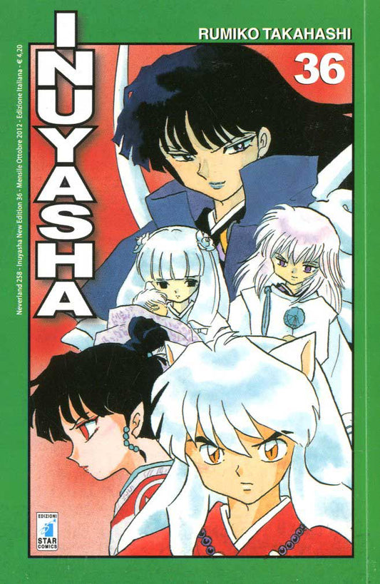 INUYASHA new edition 36, EDIZIONI STAR COMICS, nuvolosofumetti,